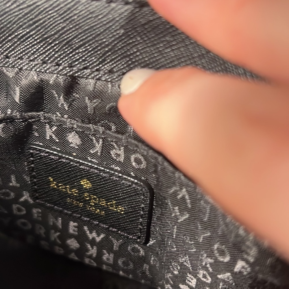 Sold ๐ซ Kate Spade New York Laurel Way Mini Alisanne Purse Black - Picture 10 of 15